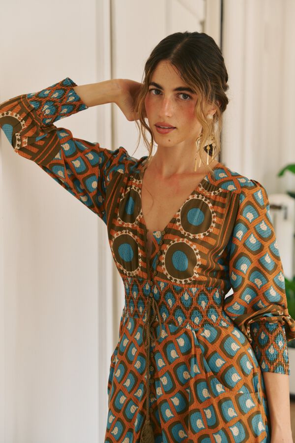 Jaase Vestido maxi Sabrina Multicolor