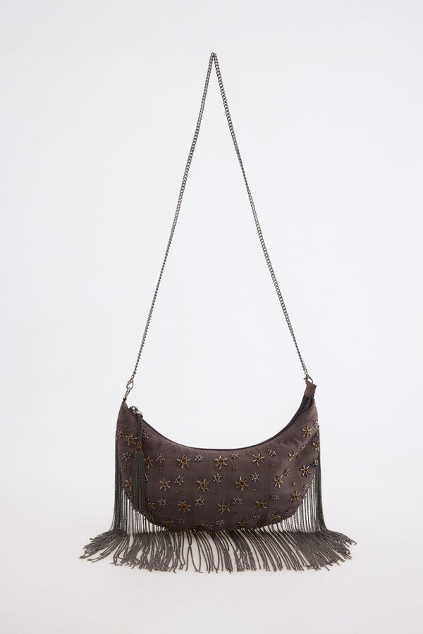 Slowlove BEADS BANANA BAG Gris
