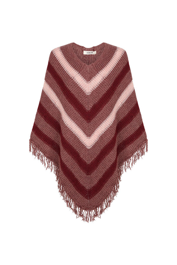 Slowlove Pocho rayas Granate