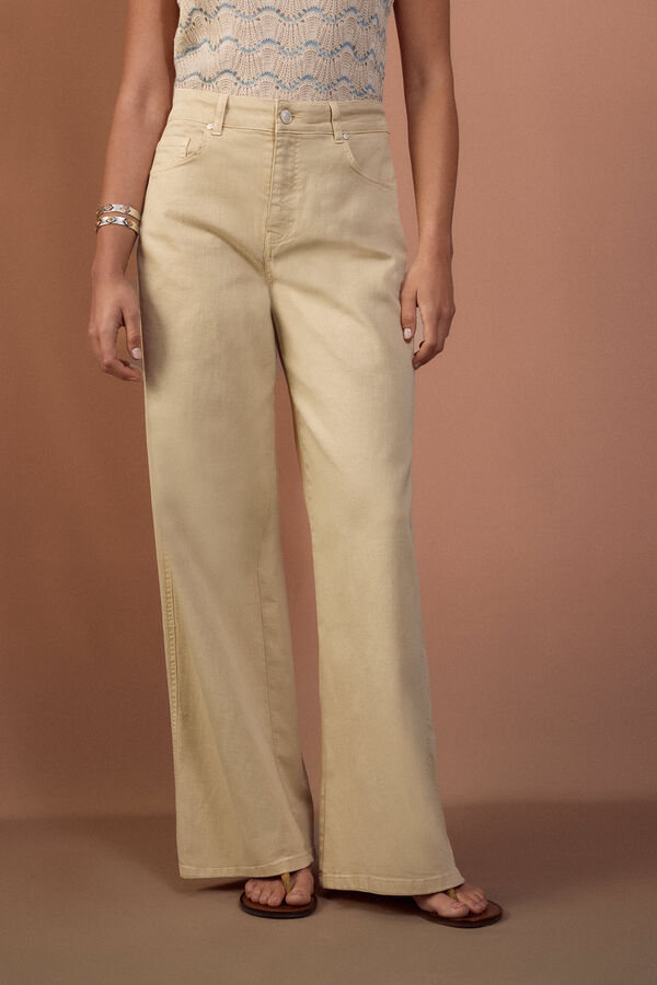 Slowlove Jeans Wide Leg Amarillo