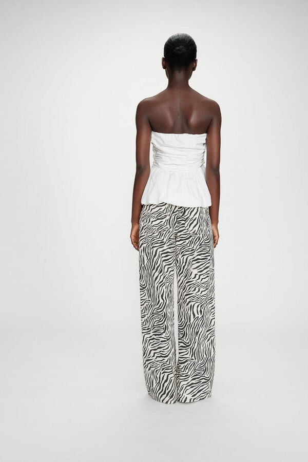 Grace & Mila Top sin mangas Valo 100% algod&oacute;n Blanco