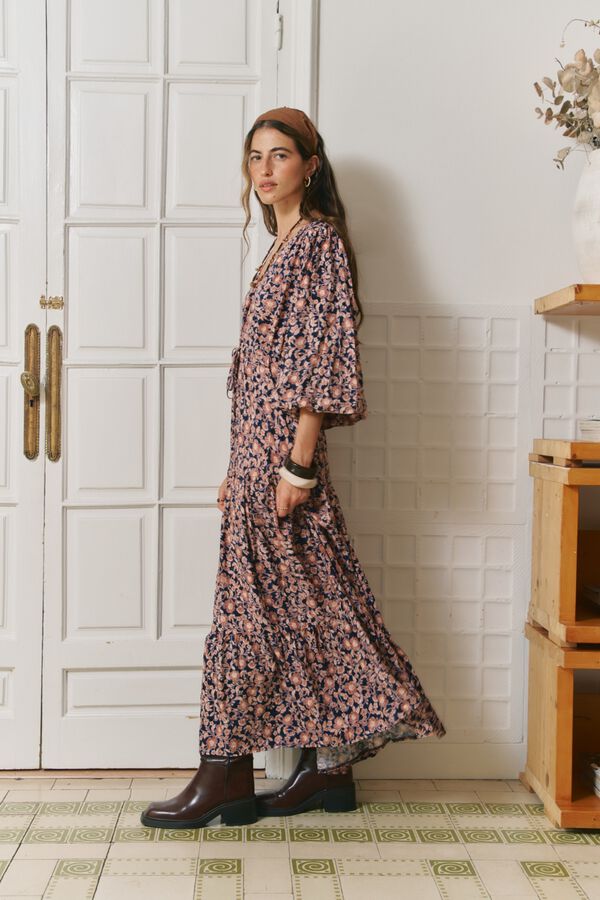 Jaase Vestido maxi Teresa Multicolor