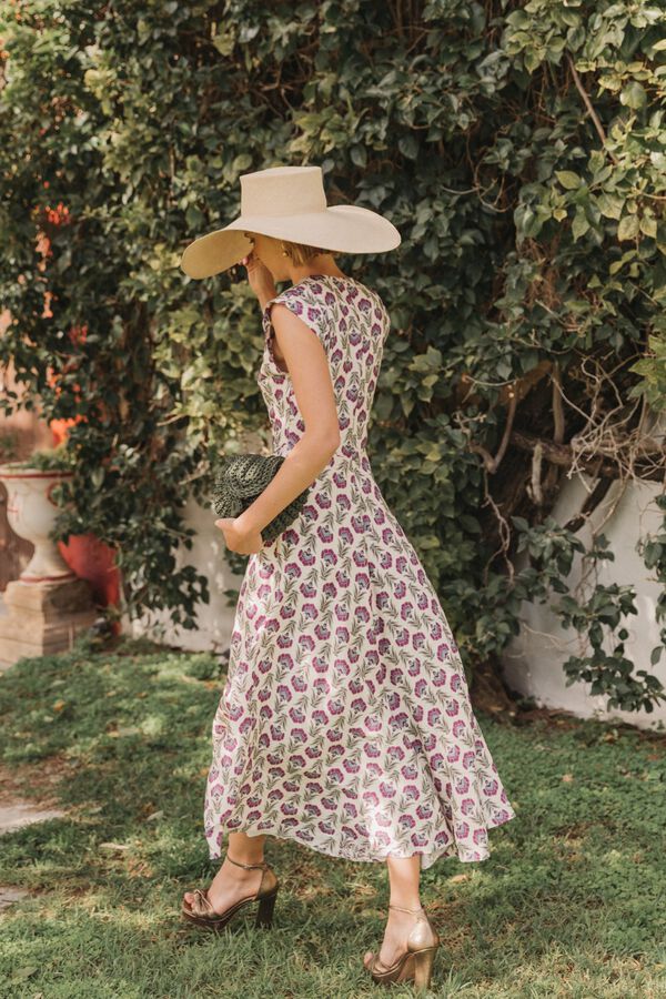 Cherubina Vestido Libbie Morado