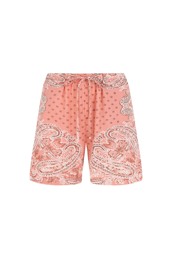 Slowlove Bermuda fluida estampada Multicolor