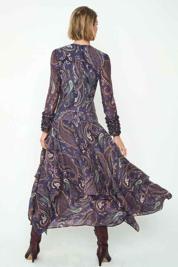 Panambi Vestido estampado Jony Morado