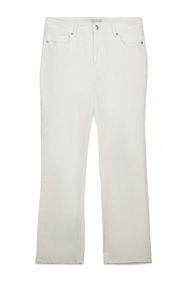 Cortefiel Jeans Sensational Recto Blanco
