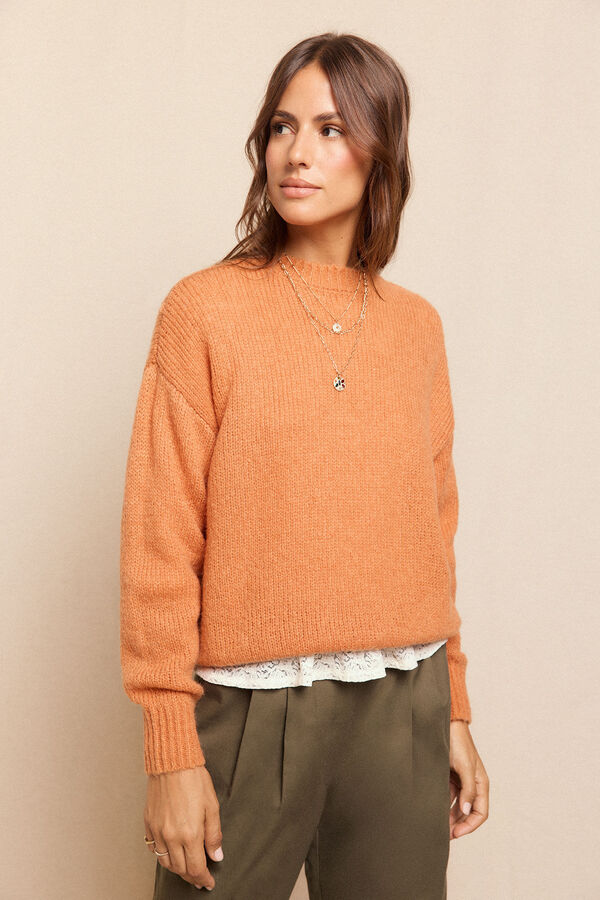 Slowlove Jersey básico Naranja