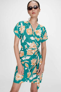 Grace & Mila Vestido corto estampado floral Velora