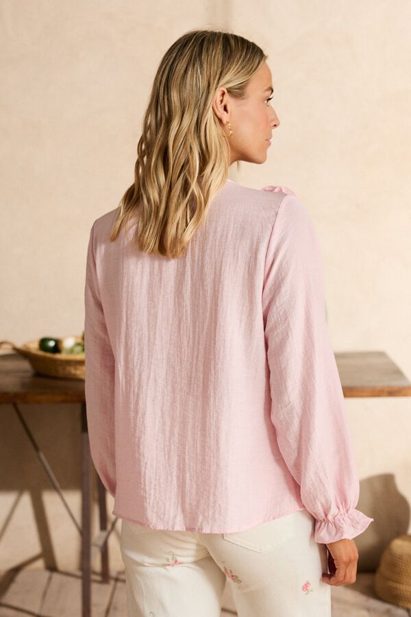 Pol&iacute;n Et Moi Camisa volantes Luisa Rosa