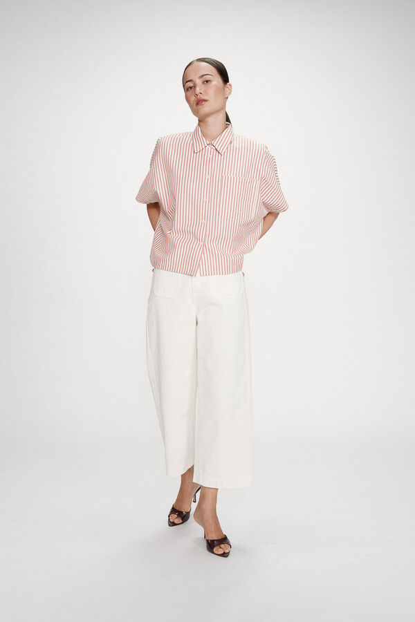 Grace & Mila Camisa a rayas Vercia Naranja