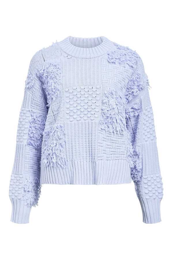 Object Jersey punto patchwork Lila