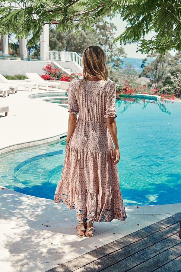Jaase Vestido largo Tessa Rosa