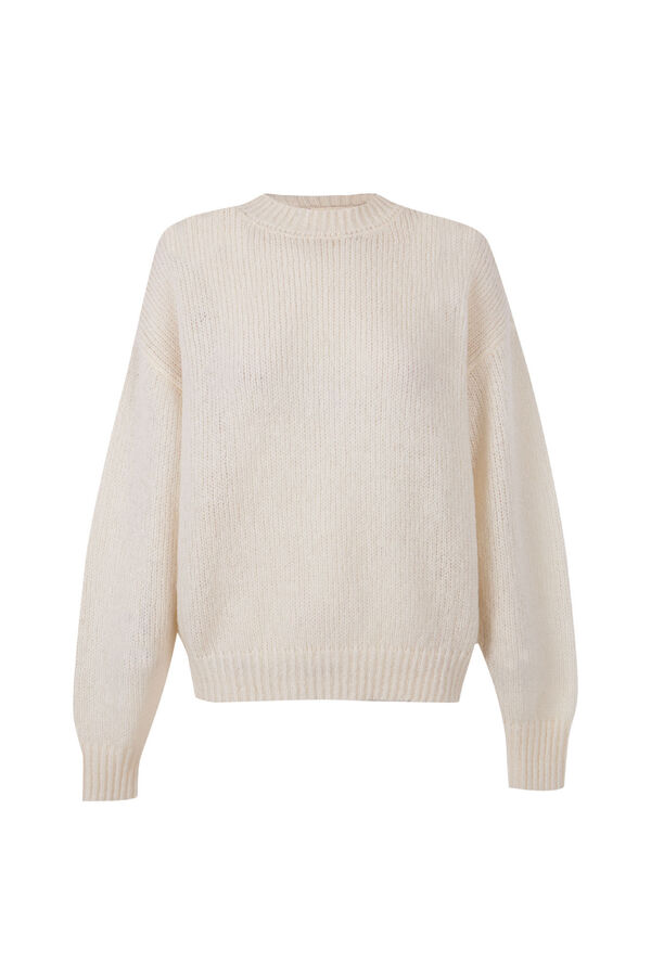 Slowlove Jersey básico Marfil