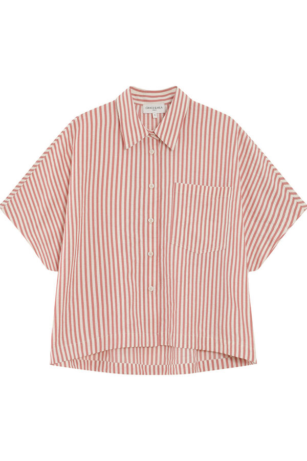 Grace & Mila Camisa a rayas Vercia Naranja