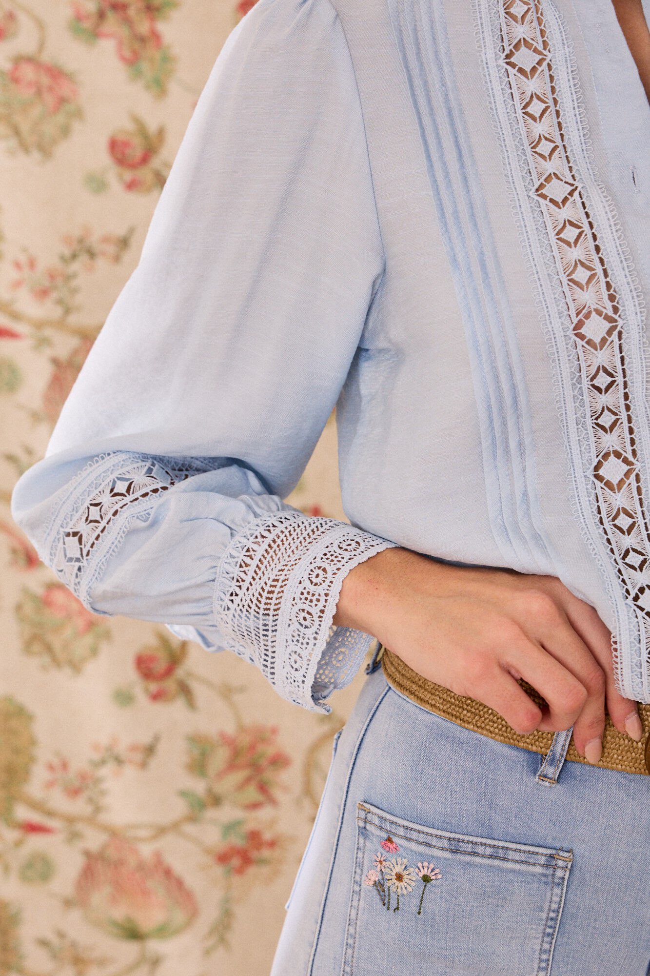 Pol&iacute;n Et Moi Camisa cuello Ivonne