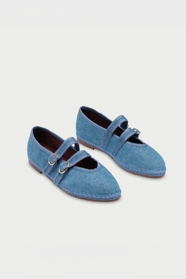 Flabelus Bailarina Claire Denim Azul