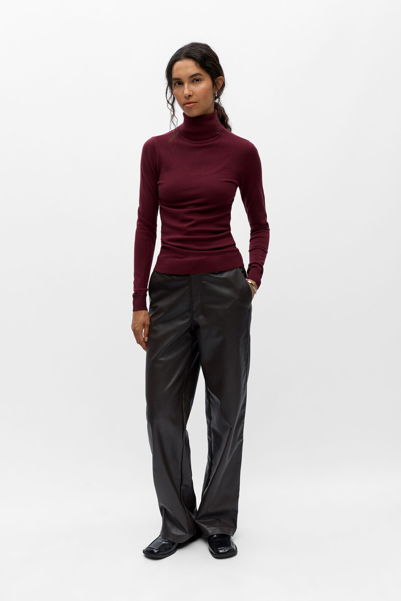Object Jersey cuello alto tacto suave