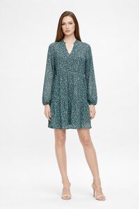 Object Vestido corto gasa estampado