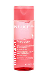 Nuxe Very rose desmaquillante waterproof ojos y labios 100ml Fucsia