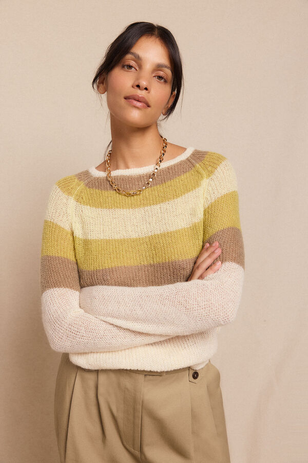 Slowlove Jersey multicolor Marfil