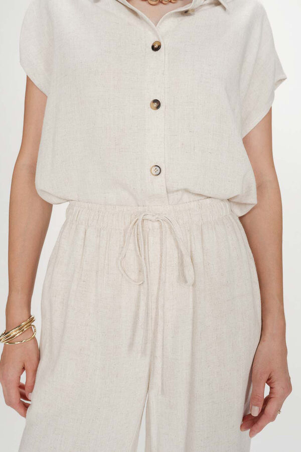 Grace & Mila Pantal&oacute;n recto Raven Beige
