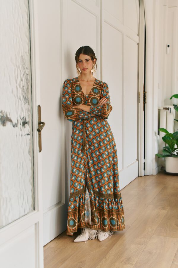 Jaase Vestido maxi Sabrina Multicolor