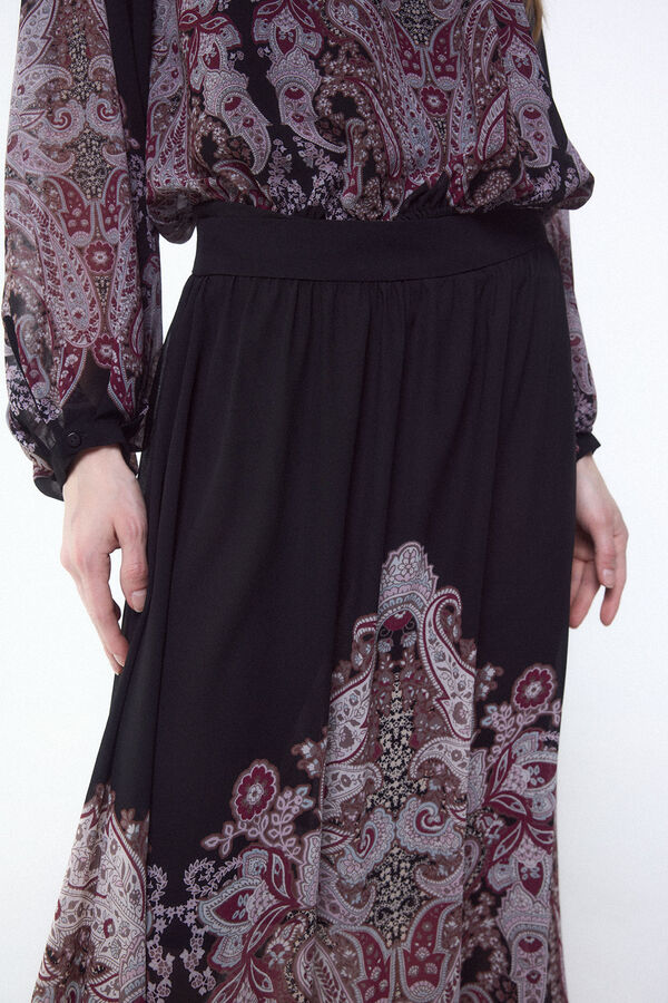 Slowlove Falda estampado Multicolor