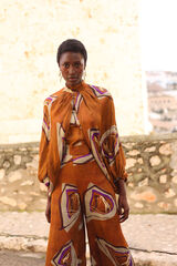 Panambi Camisa Eiko Estampado beige