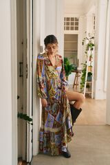 Jaase Vestido maxi Carmen Multicolor