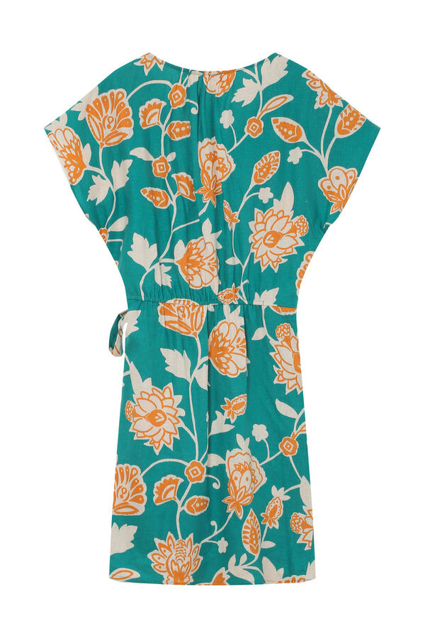 Grace & Mila Vestido corto estampado floral Velora Verde