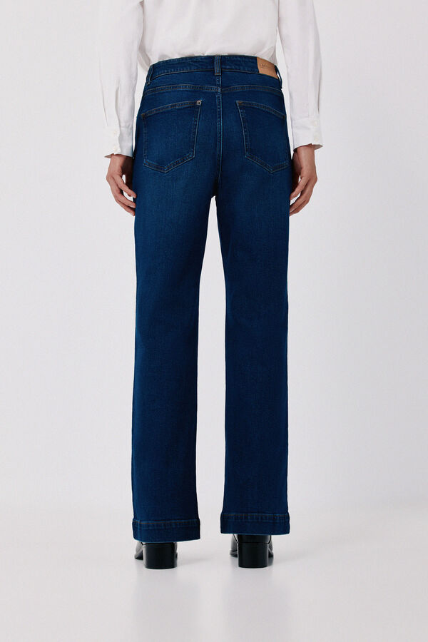 Cortefiel Jeans Bootcut Azul