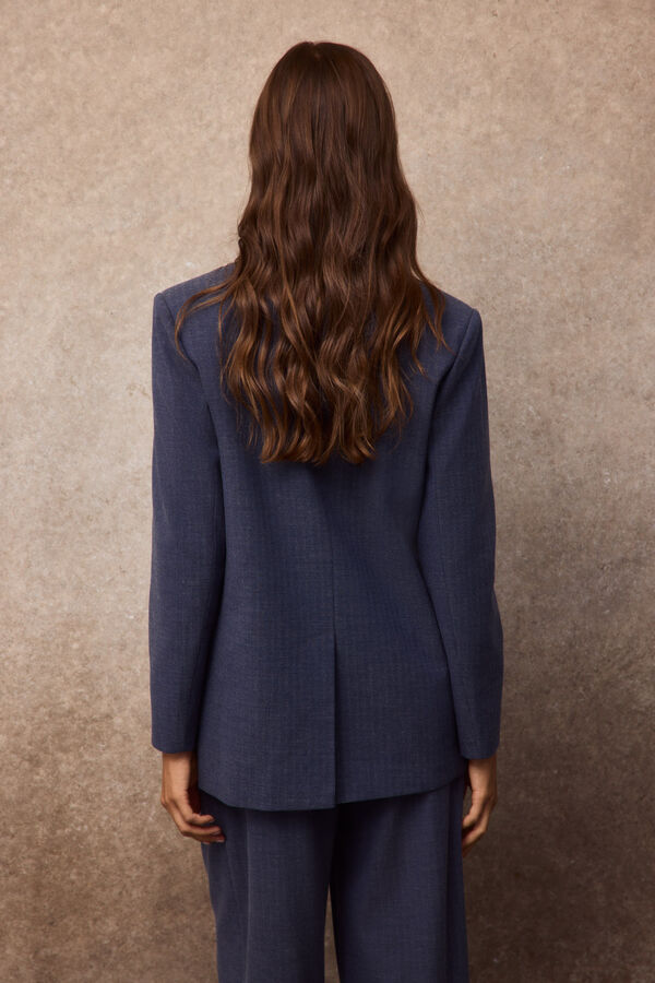 Slowlove Blazer oversized Gris oscuro