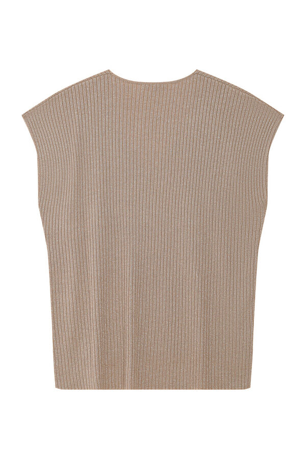 Grace & Mila Top de punto con l&uacute;rex Amarillo