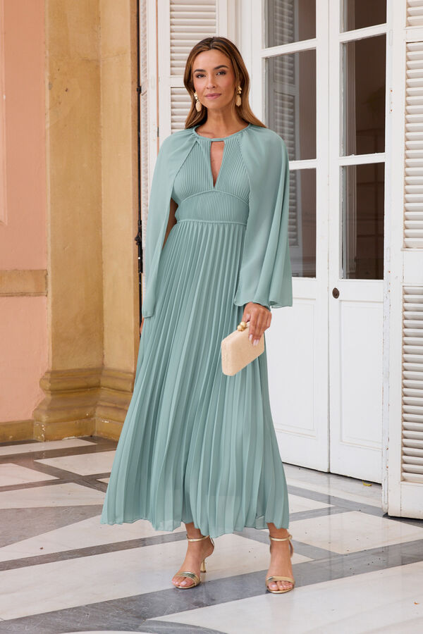 Pol&iacute;n Et Moi Vestido invitada Luc&iacute;a Azul