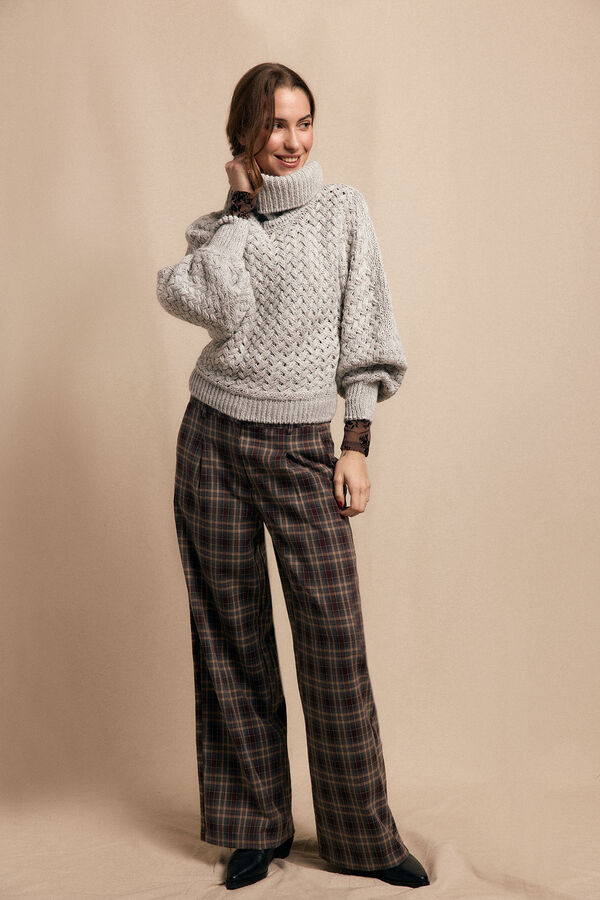 Slowlove Jersey punto cesta Gris