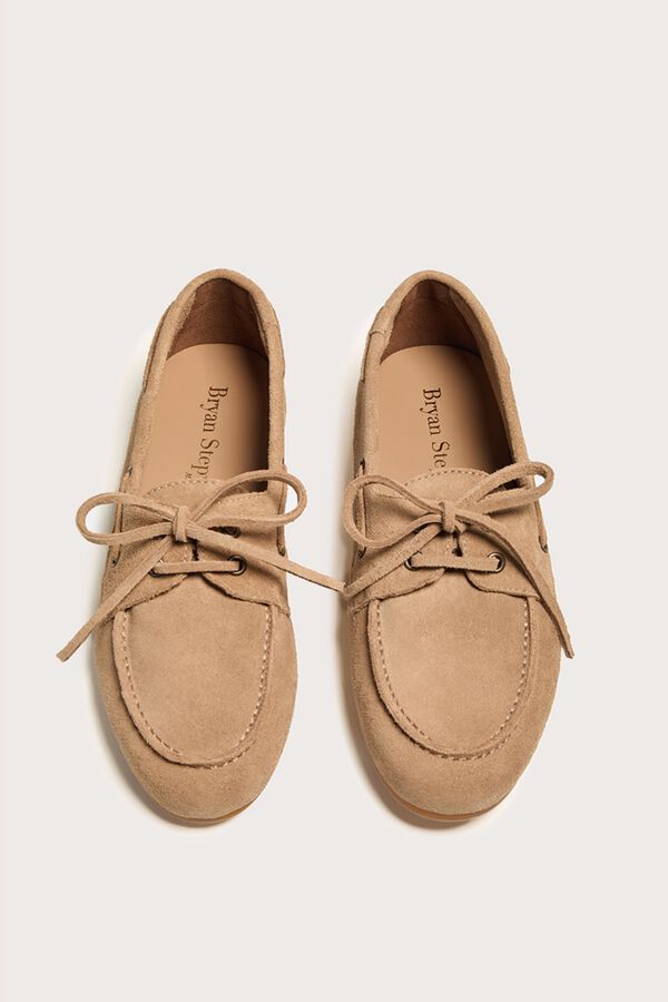 Bryan Stepwise N&aacute;utico suela flexible Beige