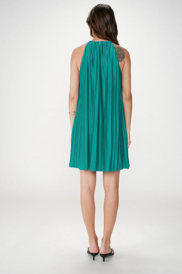 Grace & Mila Vestido corto plisado Wilona Verde