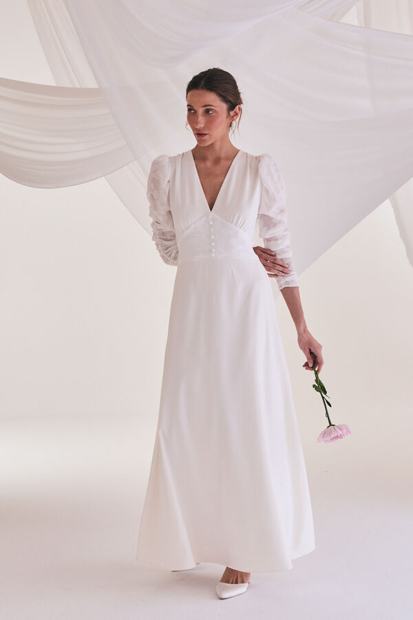 Pol&iacute;n Et Moi Vestido novia Emma Blanco