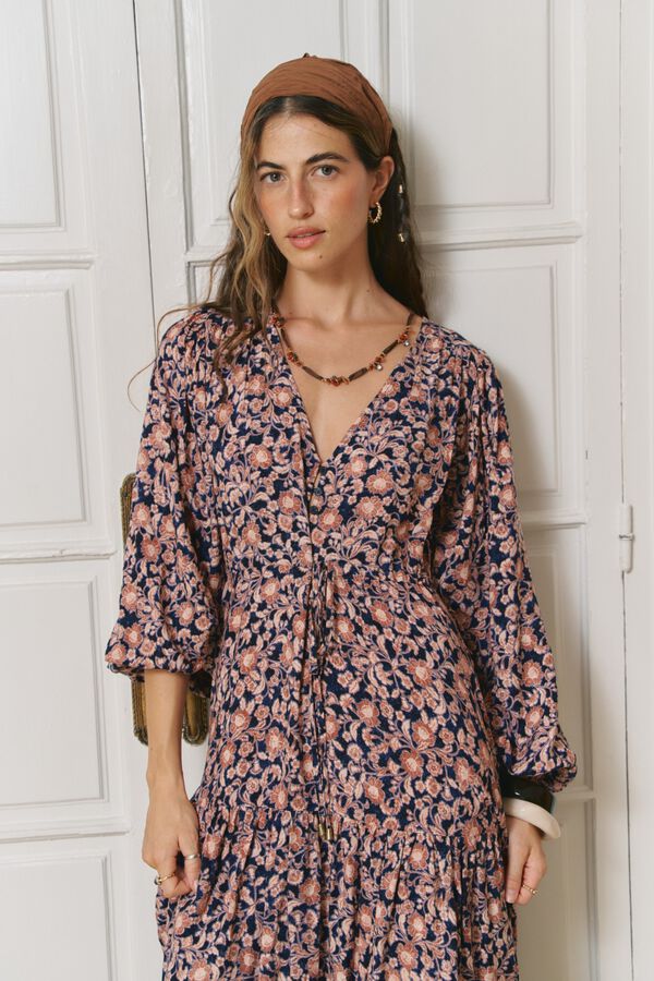 Jaase Vestido maxi Teresa Multicolor