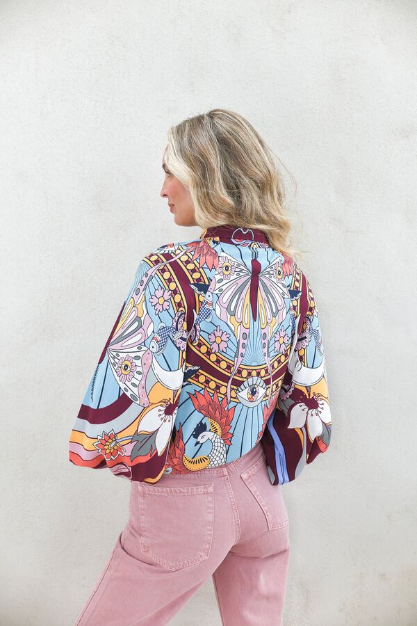 Jaase Blusa lazada Multicolor