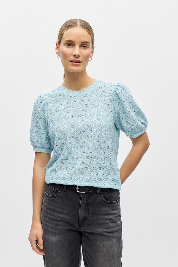 Object Top estructura manga corta Azul