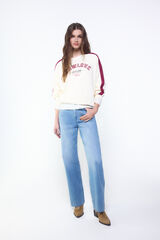 Slowlove Sudadera slowlove oversize Blanco