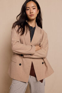 Slowlove Blazer de corte oversize