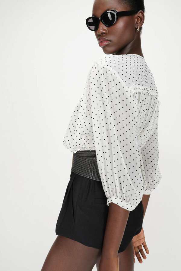 Grace & Mila Blusa manga 3/4 Valianna Blanco