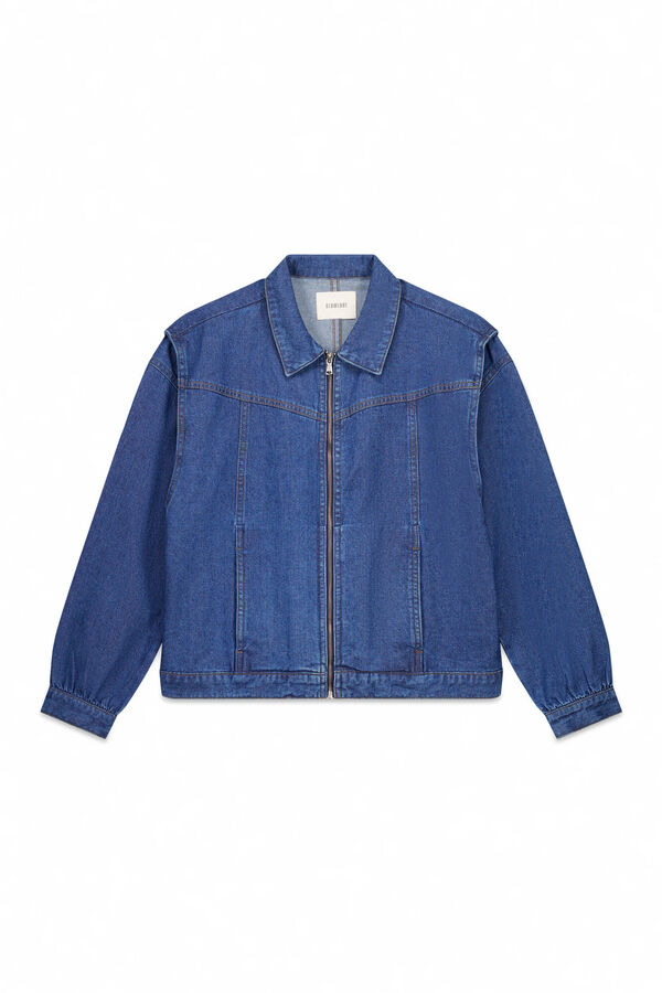 Slowlove Cazadora bomber vaquera Azul