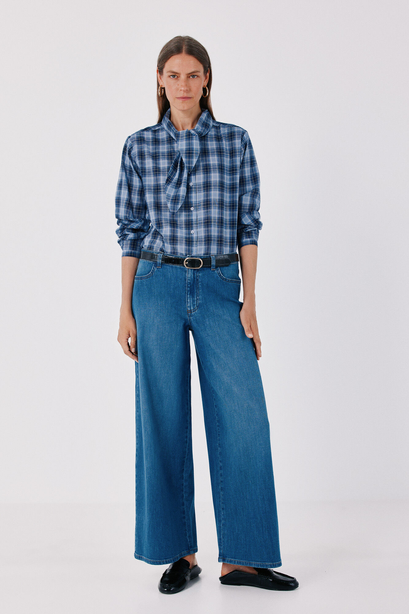 Cortefiel Jeans Wide Leg