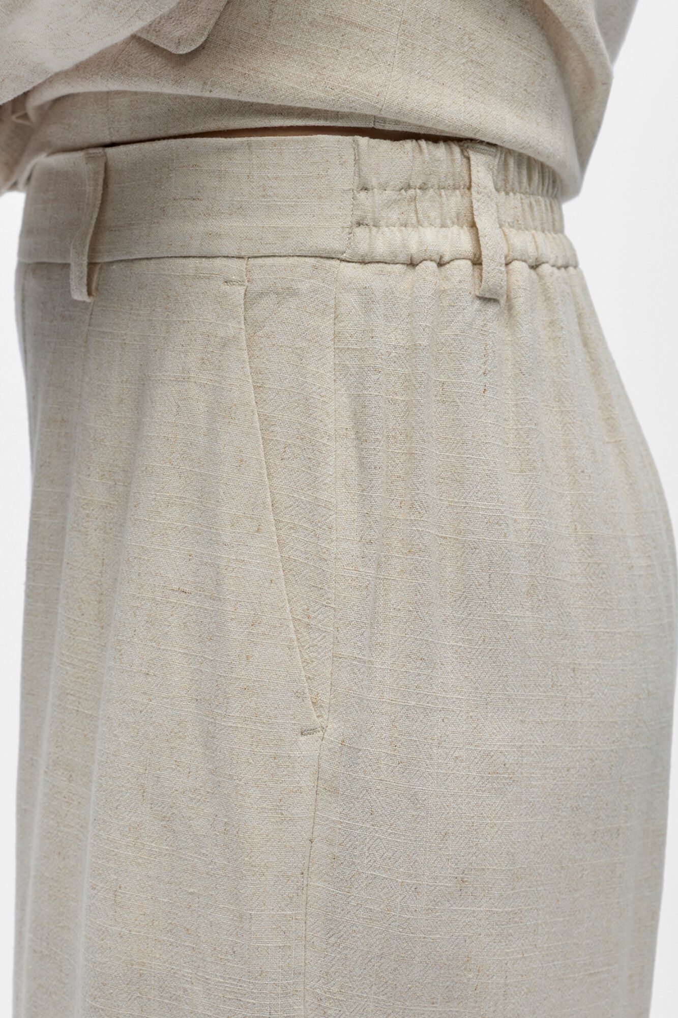 Object Pantal&oacute;n culotte lino