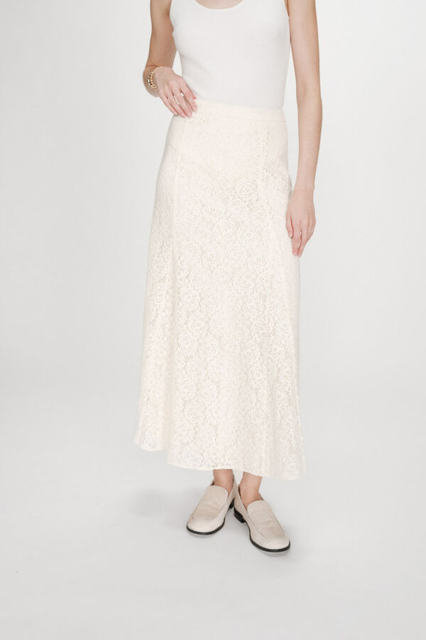 Grace & Mila Falda larga Visenya Beige