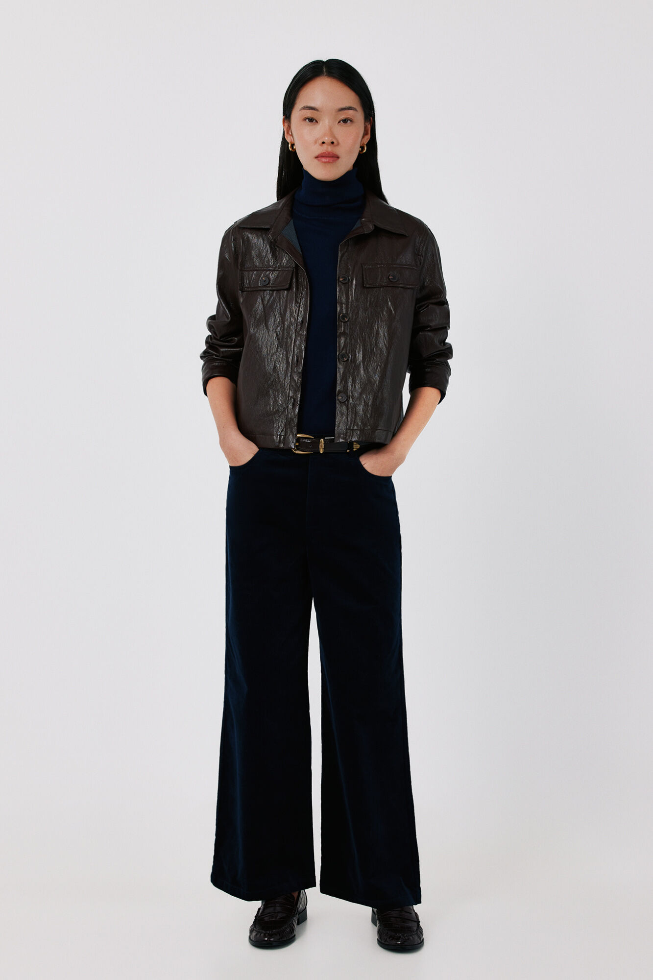 Cortefiel Jeans Sensational Marine Velvet