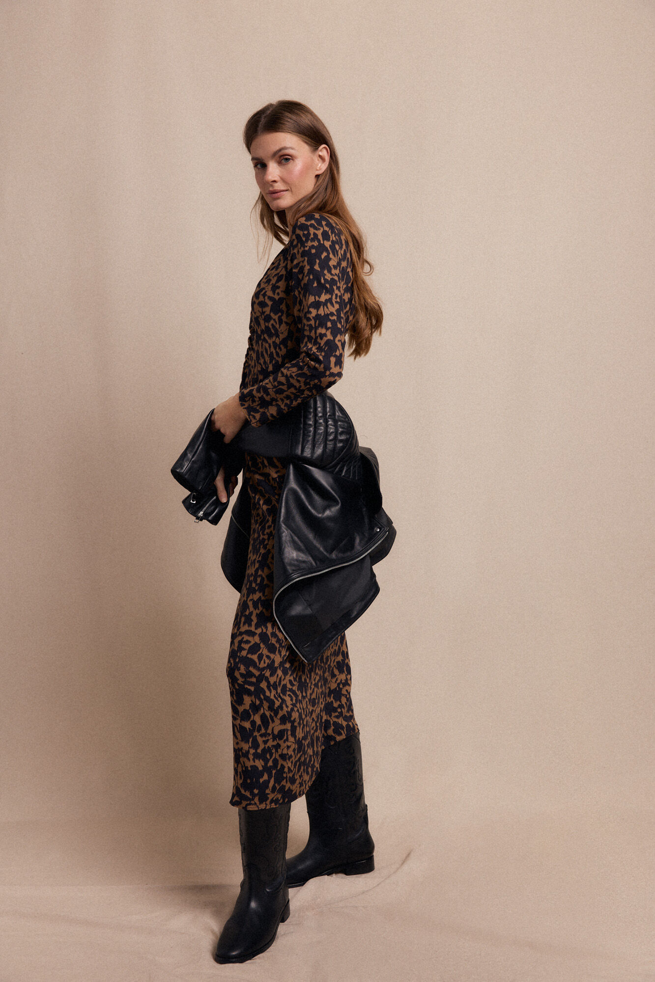 Slowlove Vestido largo estampado